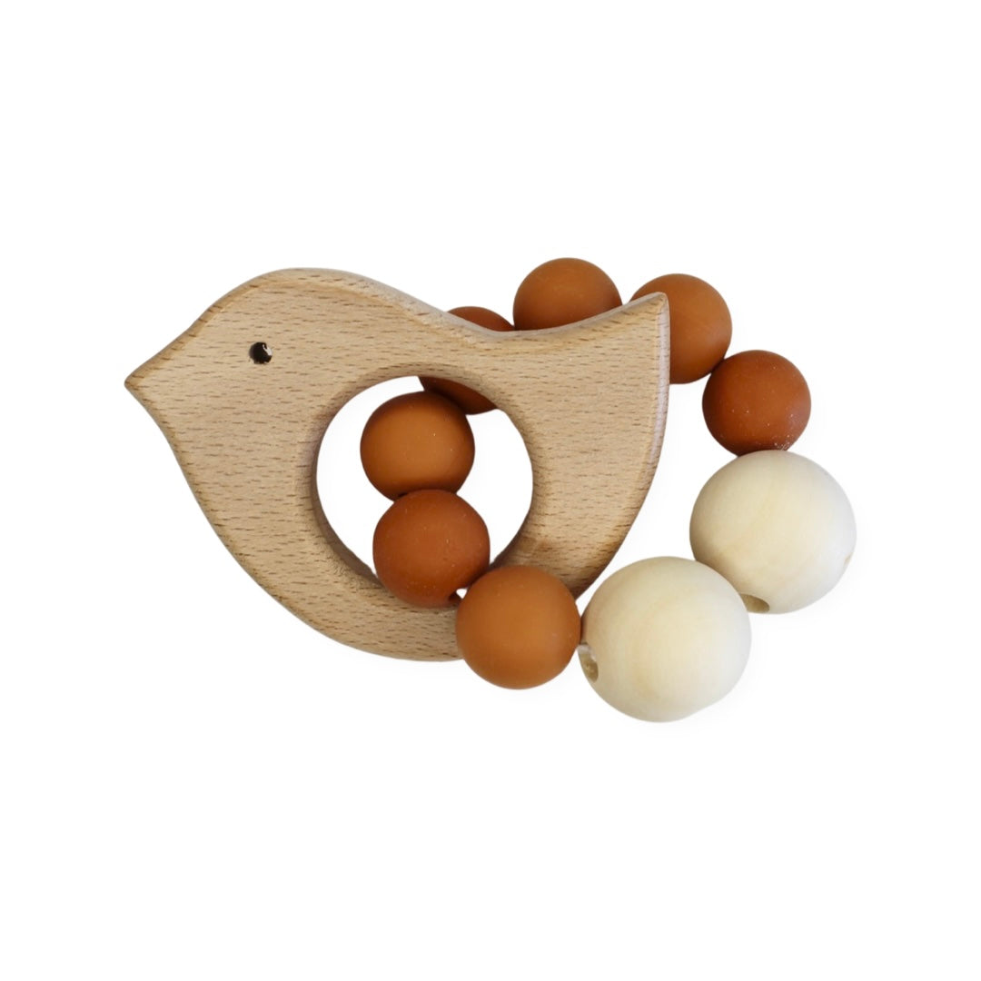 Rusty Bird Teether and Rattle