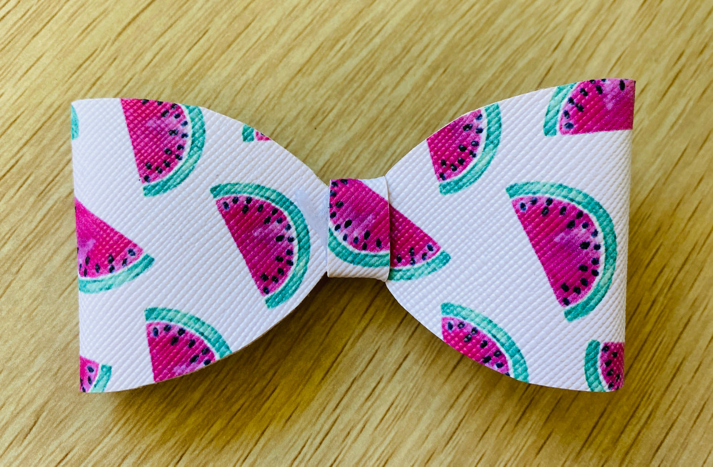 Purple Watermelon Bow